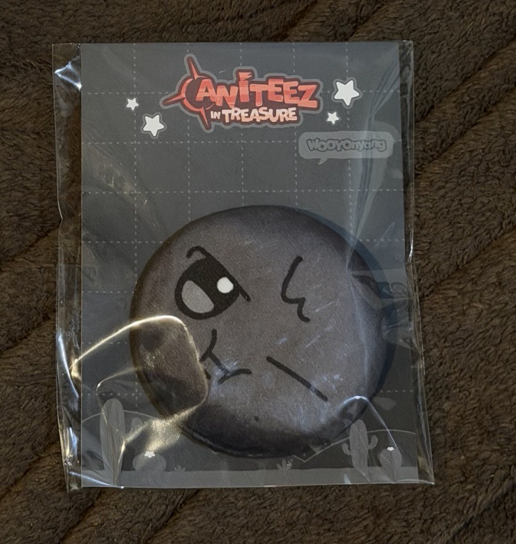 ANITEEZ IN TREASURE 徽章 SOFT CAN BADGE (JAPAN EXCLUSIVE)
