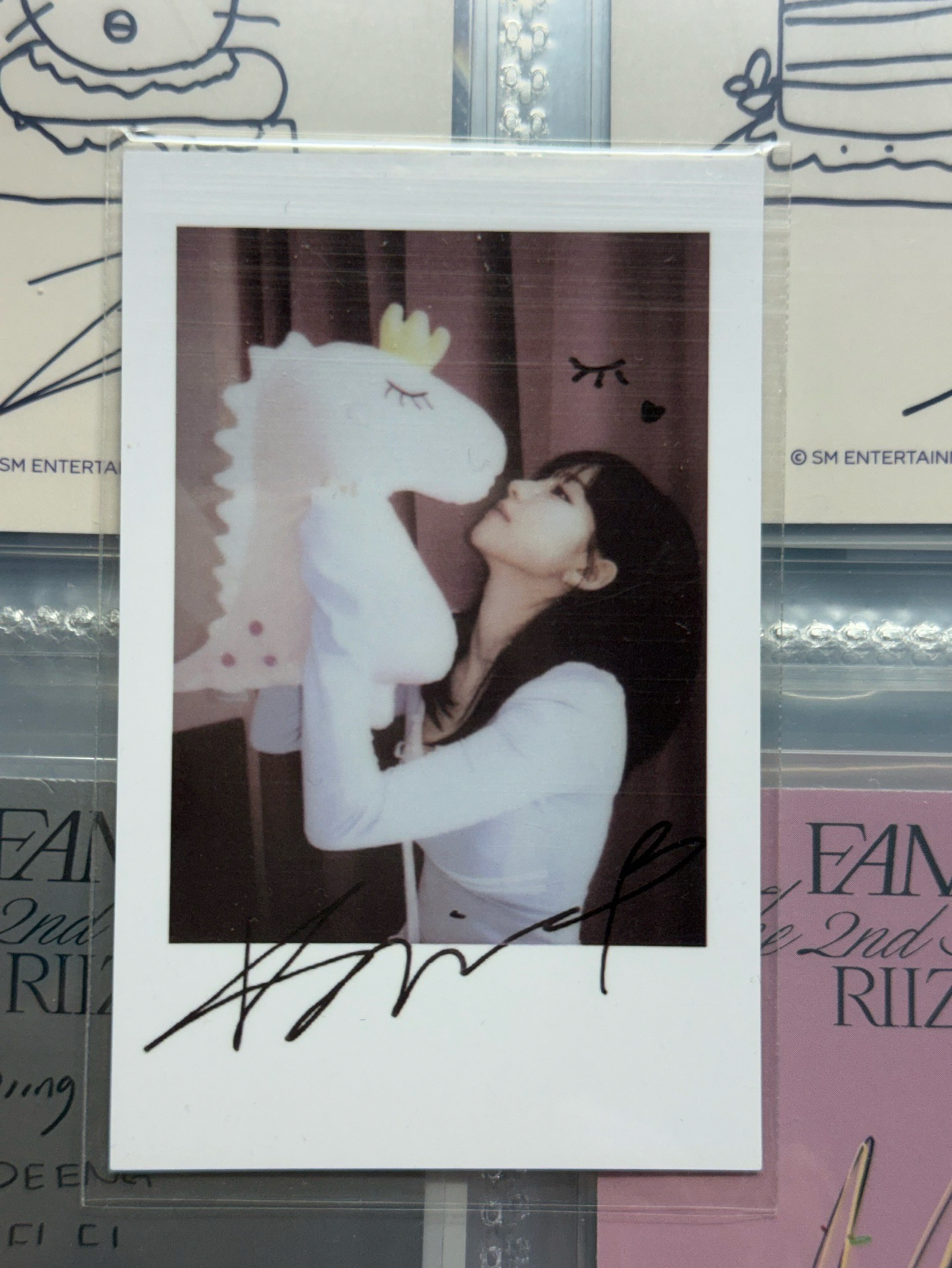 正規一 kms 上海咖啡廳簽售柚拍立得