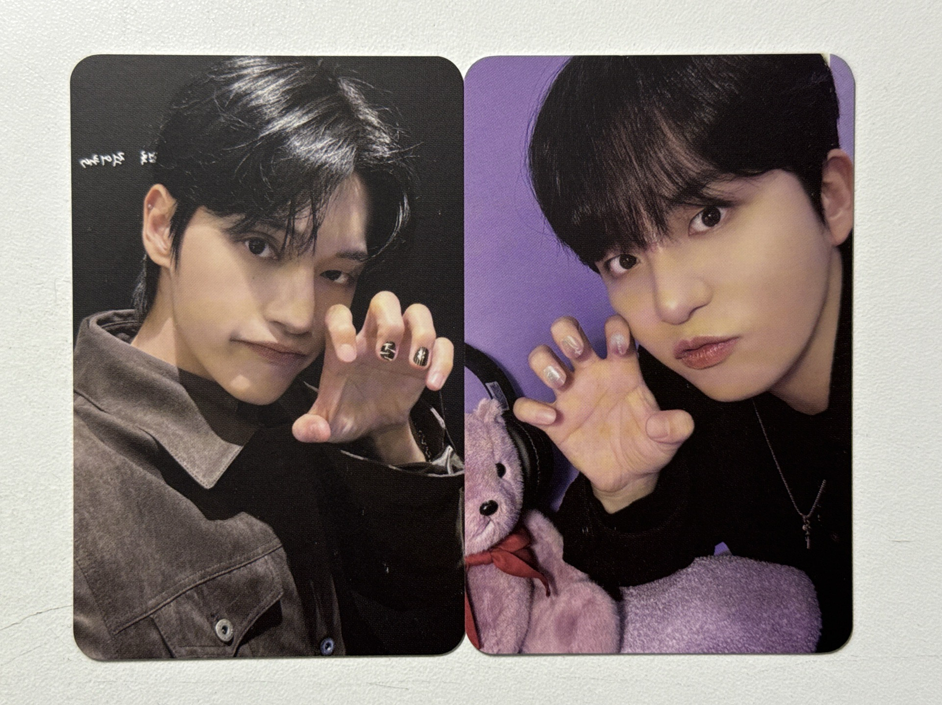 ATEEZ 友榮 鍾浩 小卡 fanplday 指甲貼