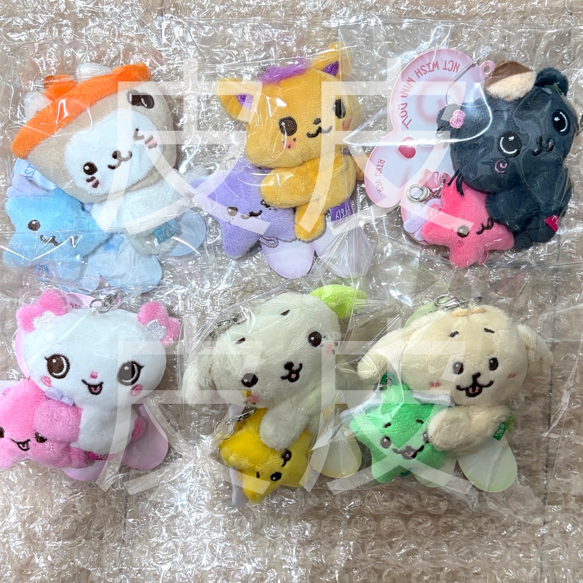 春節出貨/可等再下單）NCT WISH  指套娃 手燈吊飾娃