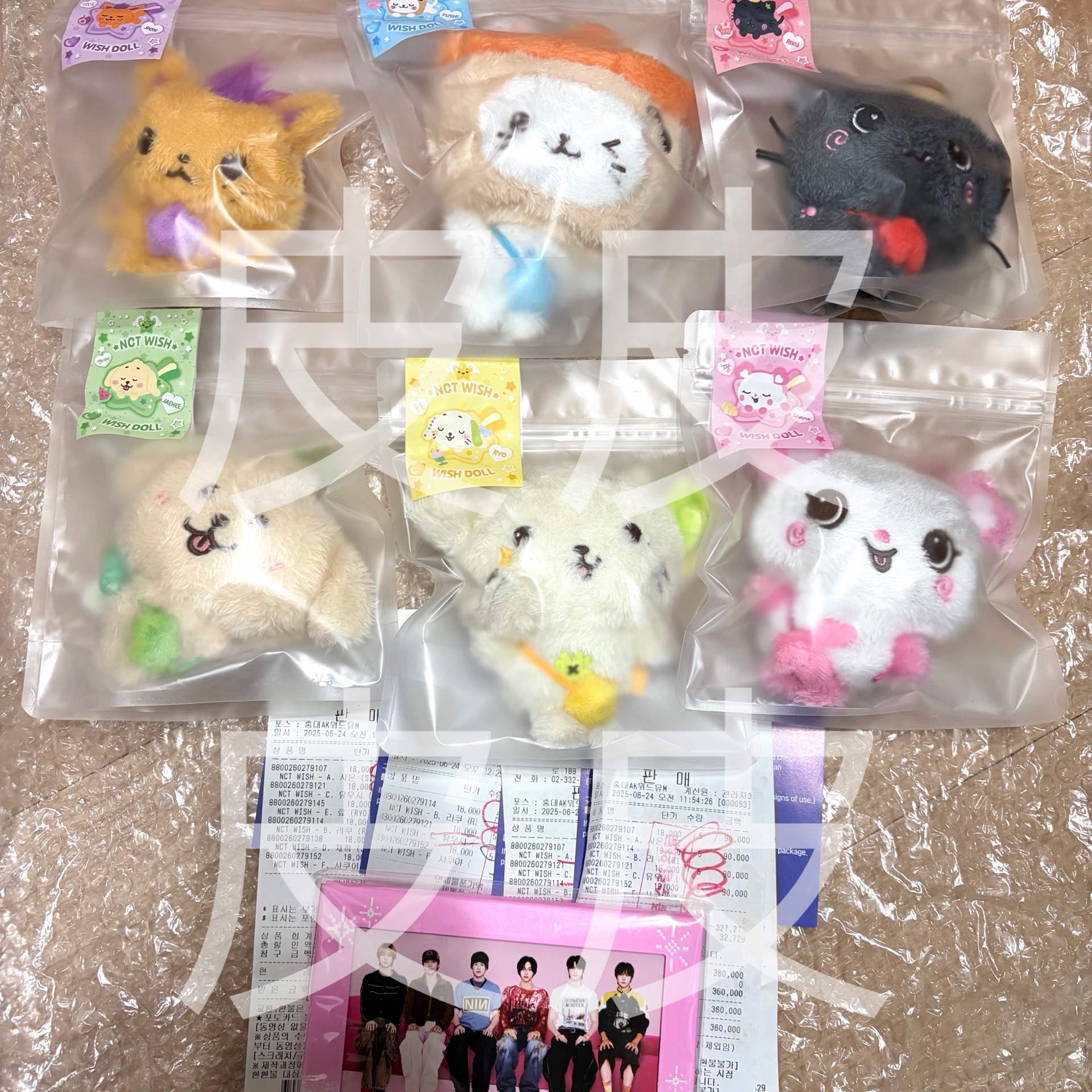 春節出貨/228前可到）全新未拆NCT WISH 原皮娃 wish doll