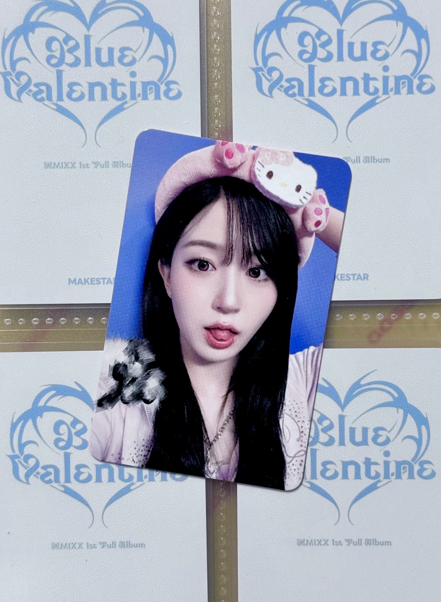 HAEWON KITTY貝雷帽簽卡 僅10