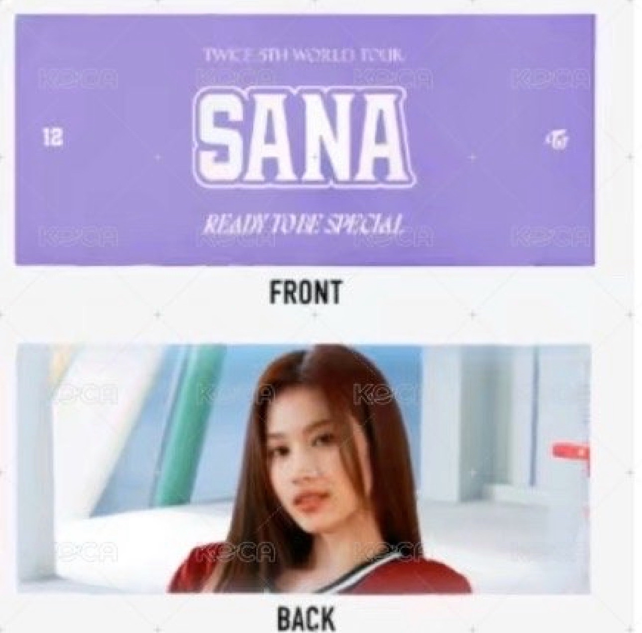 23’ 五巡 手幅 Sana手幅