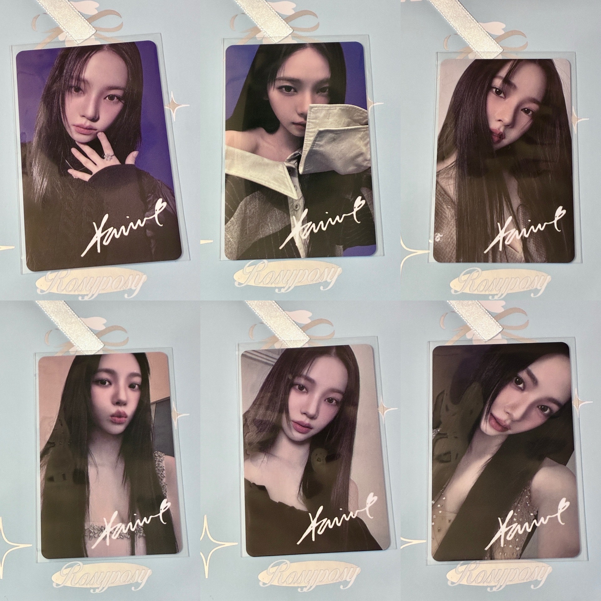 aespa Karina劉知珉 CHIC雜誌卡（一套）