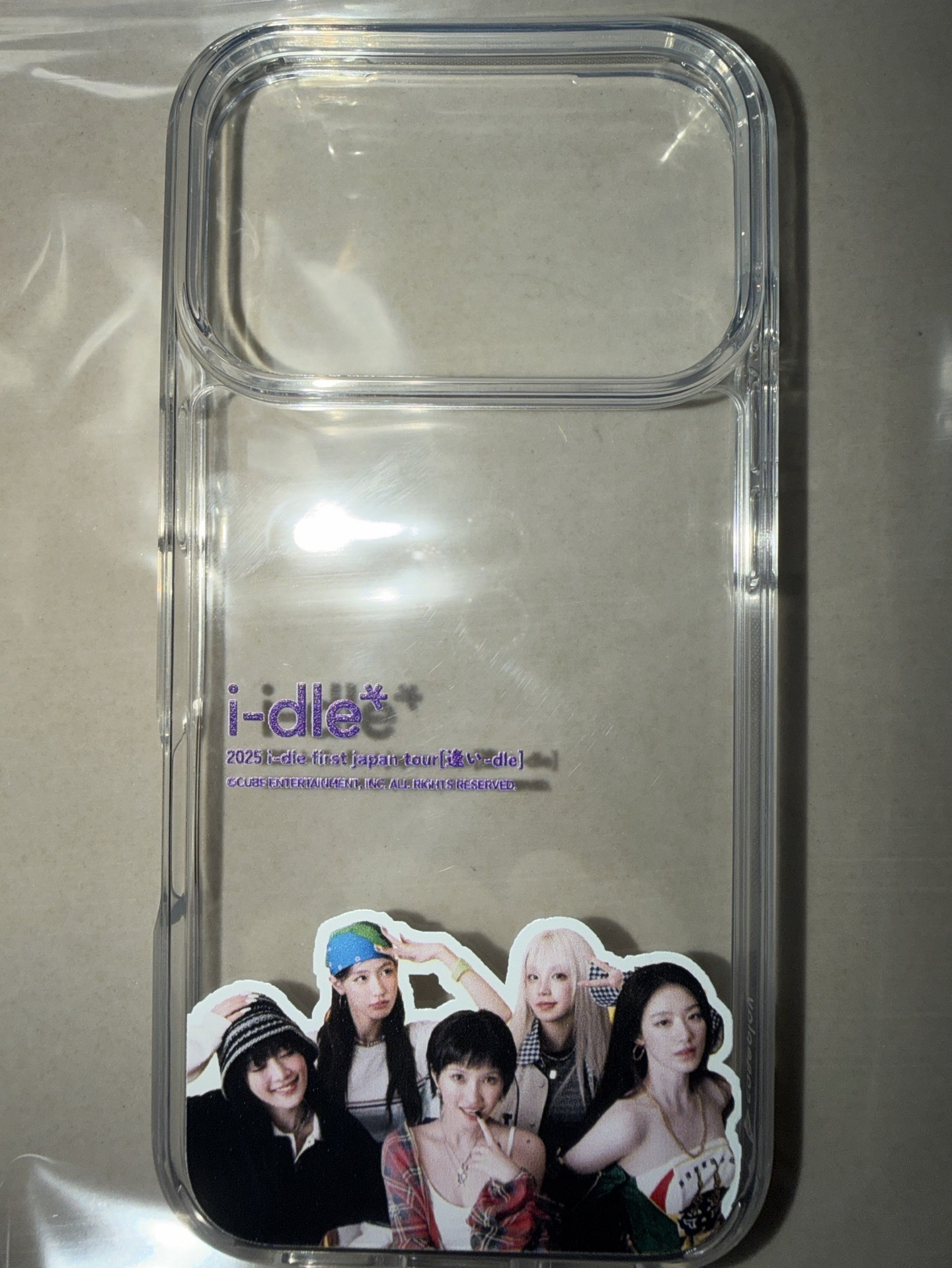 日本caseplay 2025 i-dle 日巡手機殼-合照款