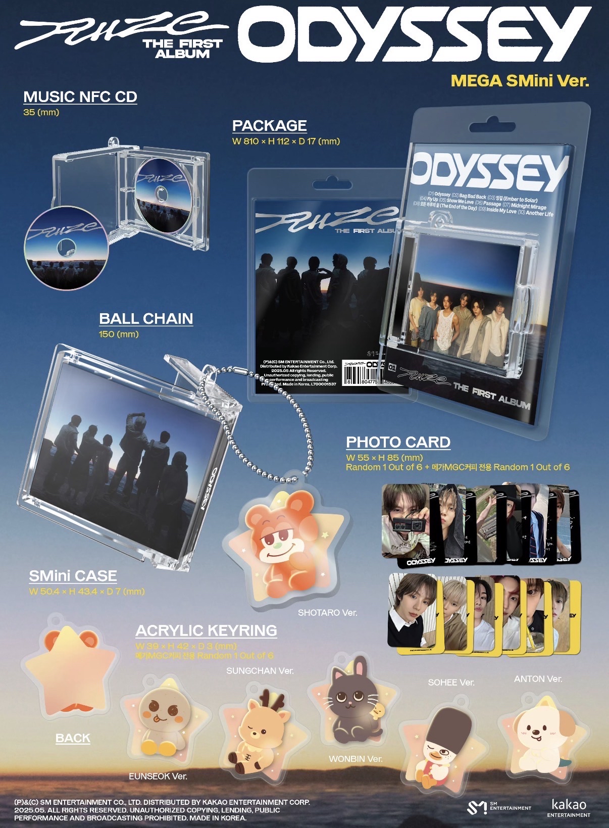 Odyssey mega SMINI Ver. （吊飾熙）