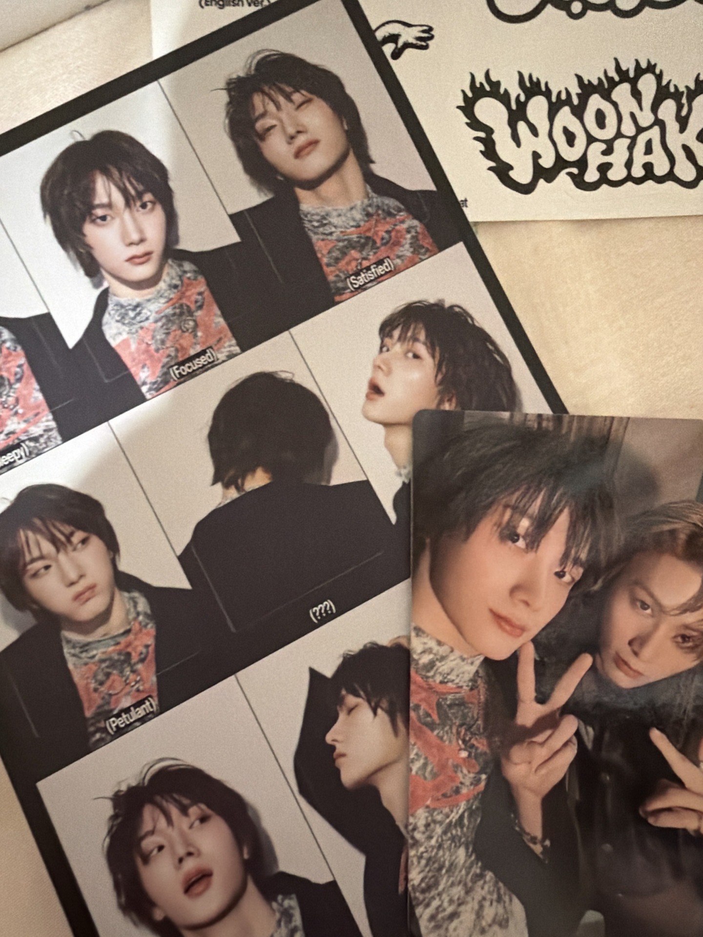 成淏貼紙+雙人卡