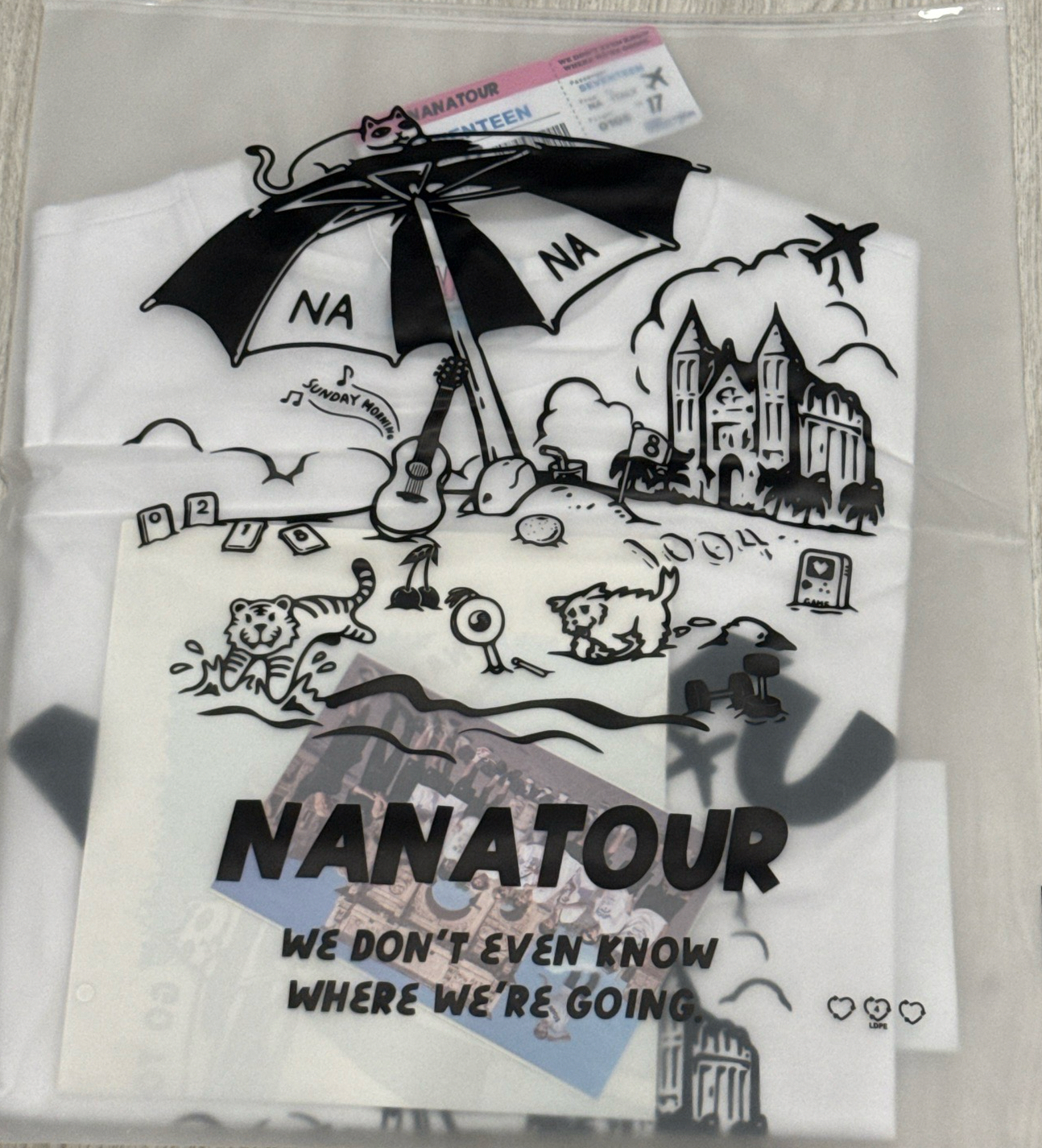 seventeen Mingyu 珉奎 nana tour 衣服 周邊