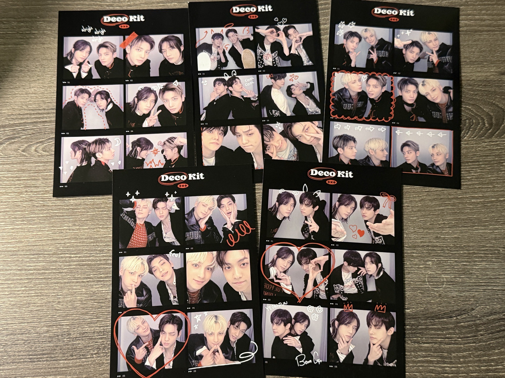 TXT 22 DECO KIT 六格卡