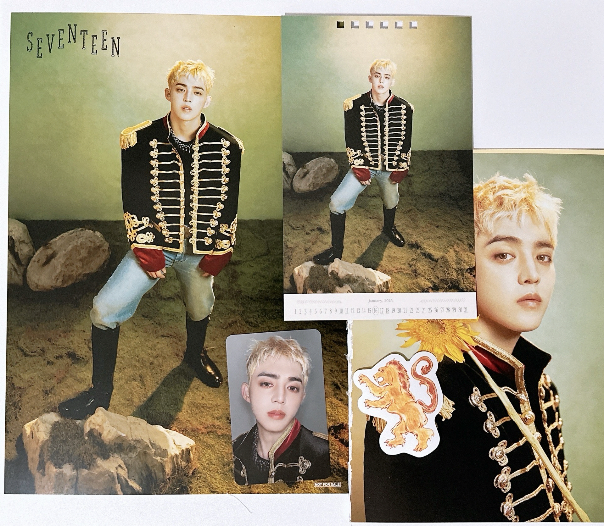 Seventeen 26年曆 Amazon特典