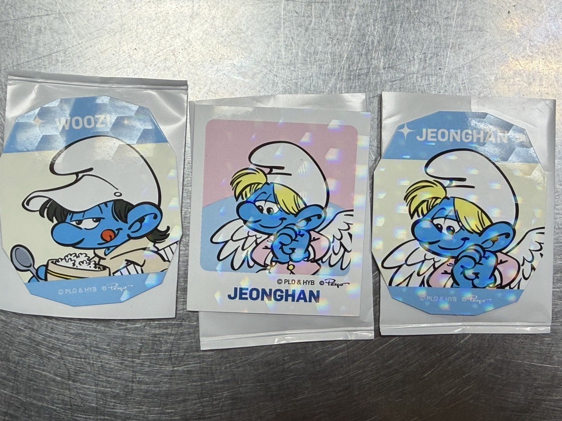 加購/7-11藍色小精靈貼紙