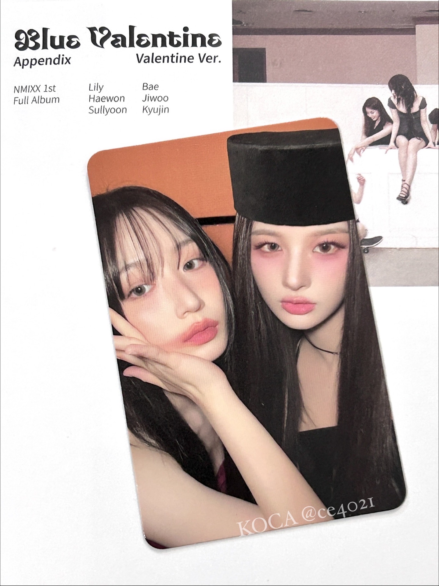 NMIXX 正規一 嫄薛雙人卡