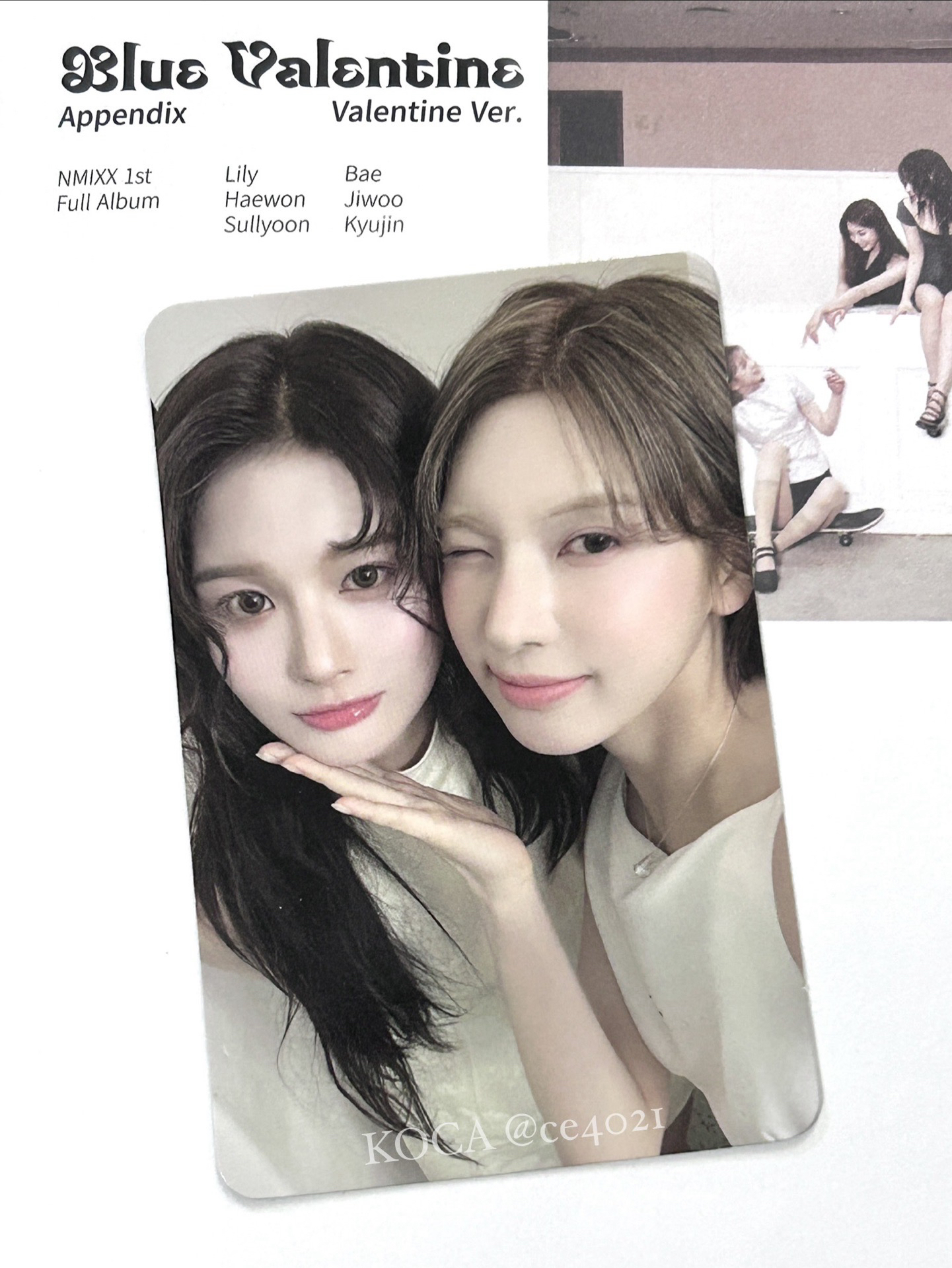 NMIXX 正規一 薛裴雙人卡