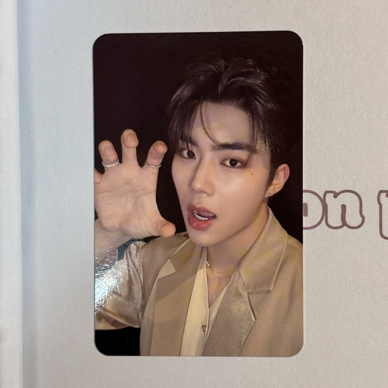 旭 迷三 md 1.0 簽售卡 虎爪 ver.