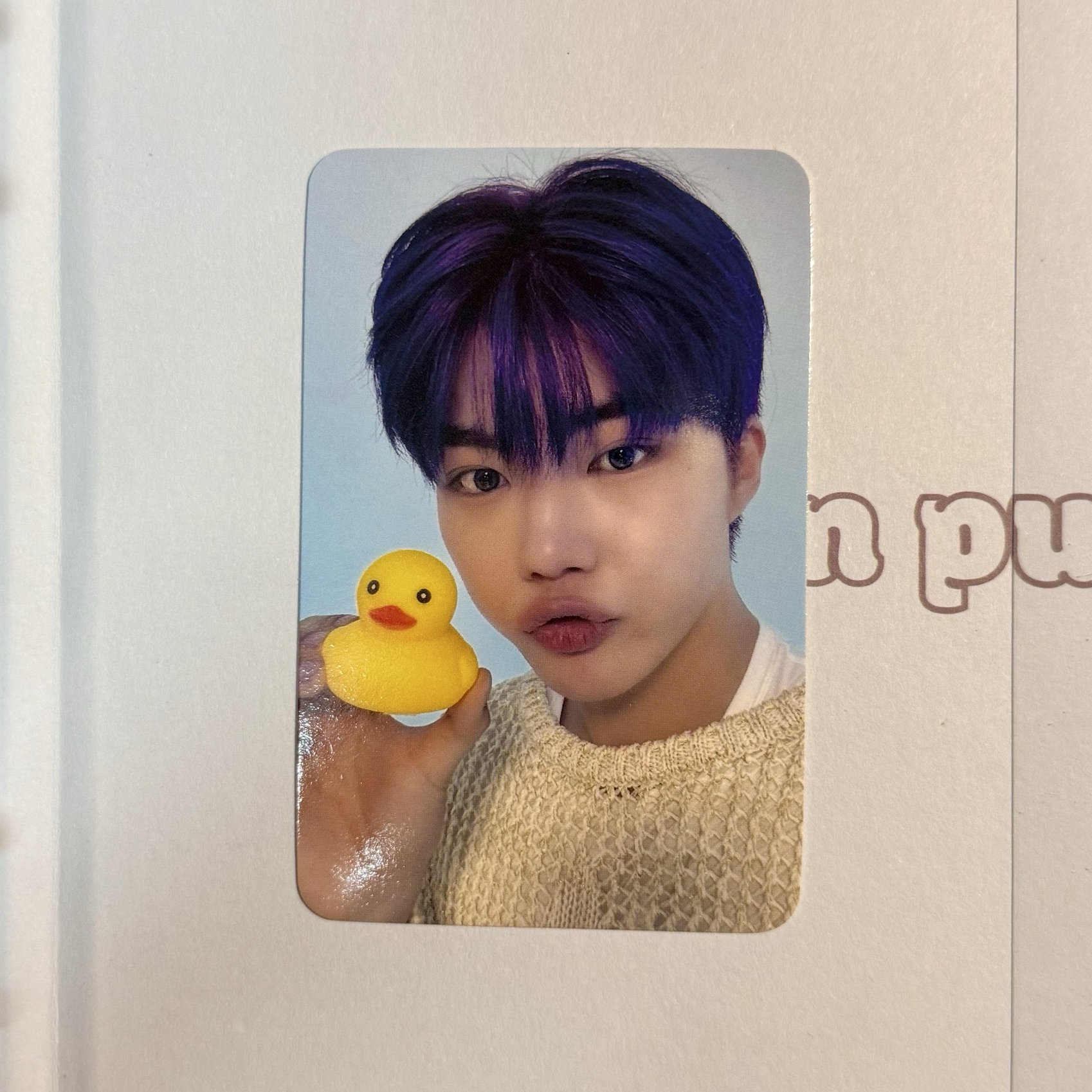 旭 迷四 sw 特典卡 鴨子 ver.