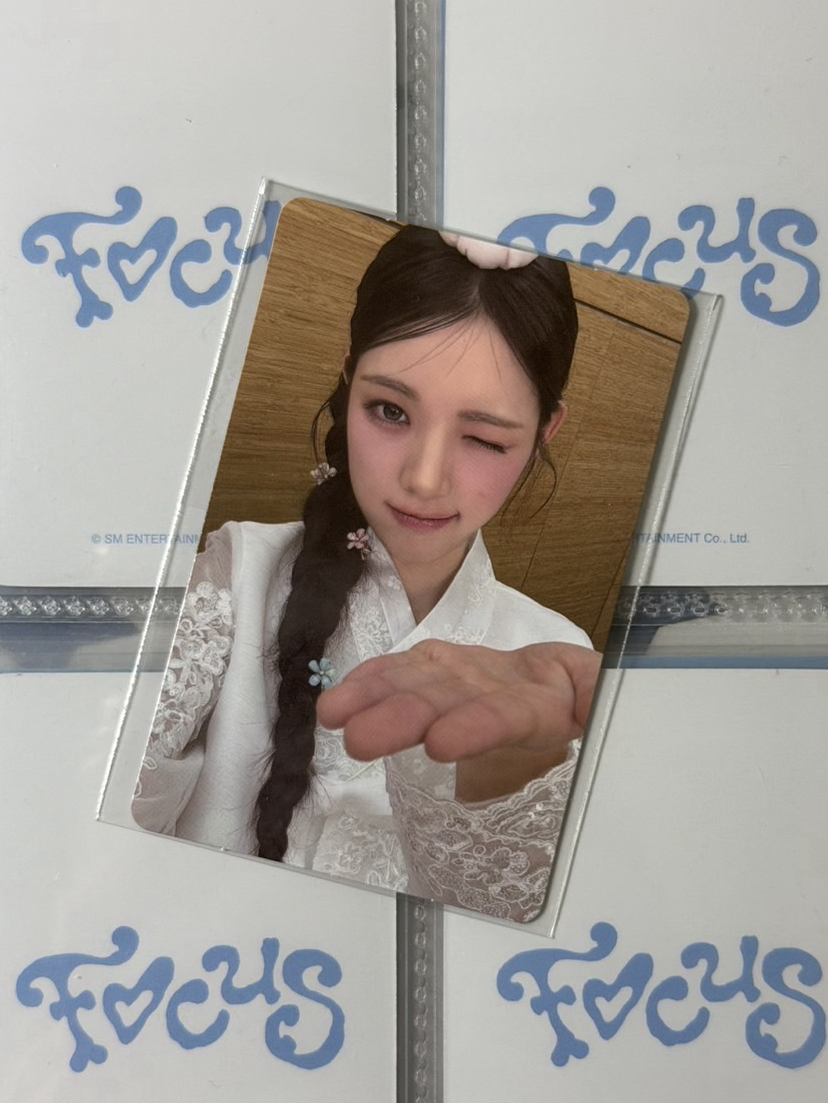 YUHA SM韓服幸運卡