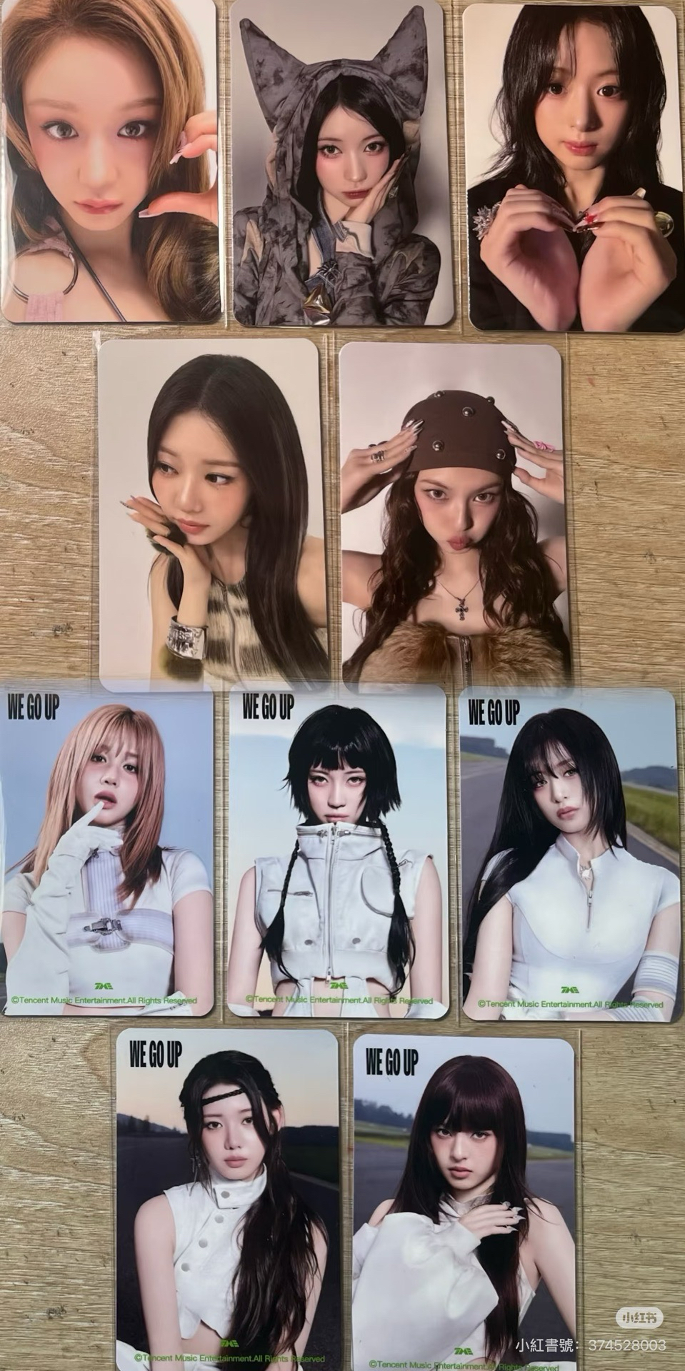 星光卡現貨在台！2星為雙面卡！（3、4星為中背）