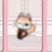 km秋 粉髮秋 咬髮圈ver