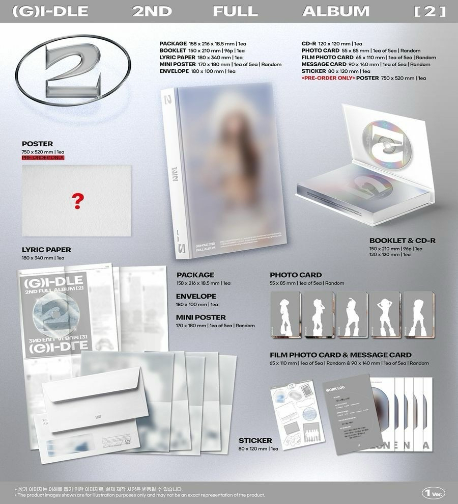 💛i-dle 正規二”2” 空專