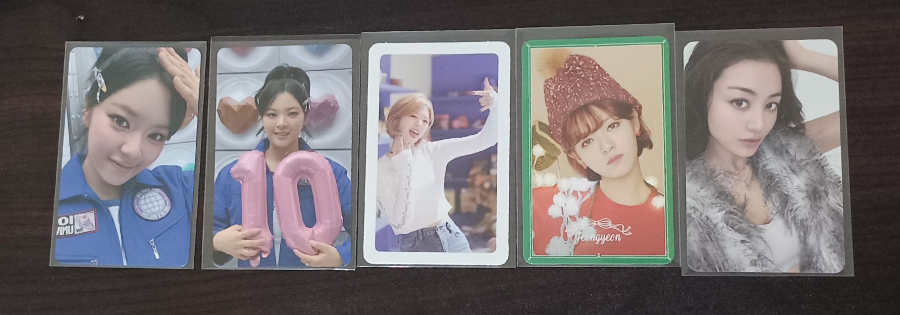 TWICE 定延 志效 專卡 十週年滿額卡 任務卡