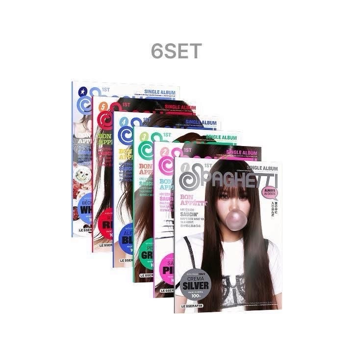 未拆｜SPAGHETTI 專輯單封 一套六本！