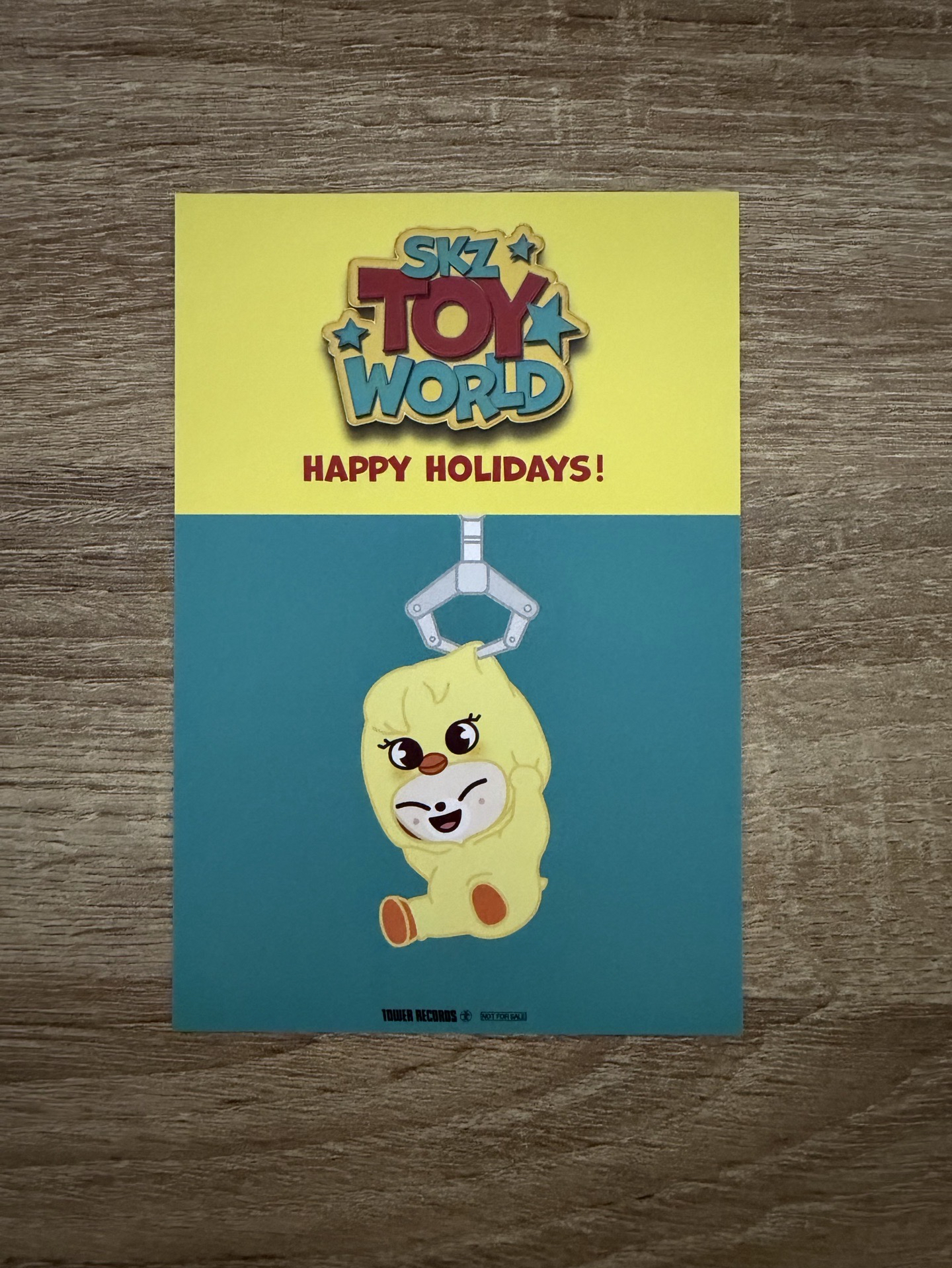 Stray kids 日本 toy world 藍光 塔店 特典 明信片 IN