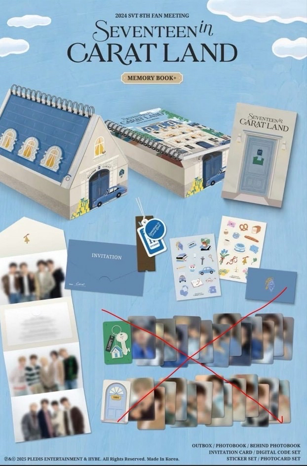 SEVENTEEN 2024克拉島回憶錄 固配Qr未掃