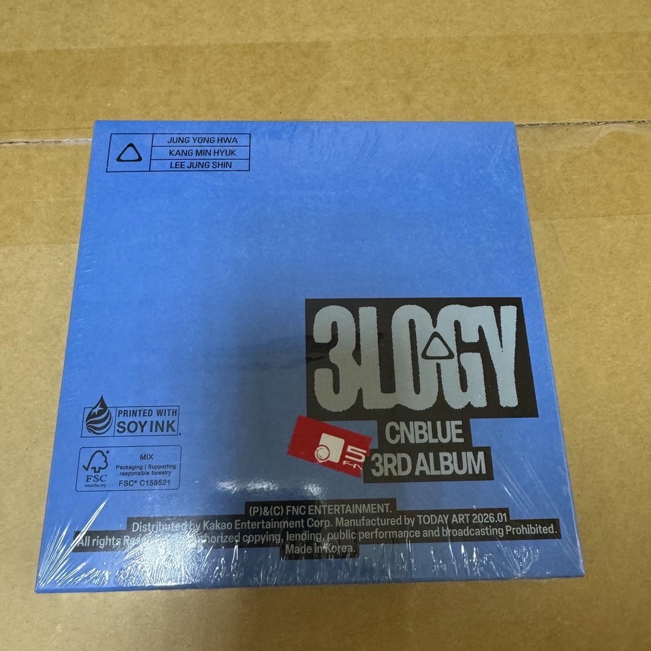 CNBLUE 3RD ALBUM [3LOGY] (BANDANA ver.)