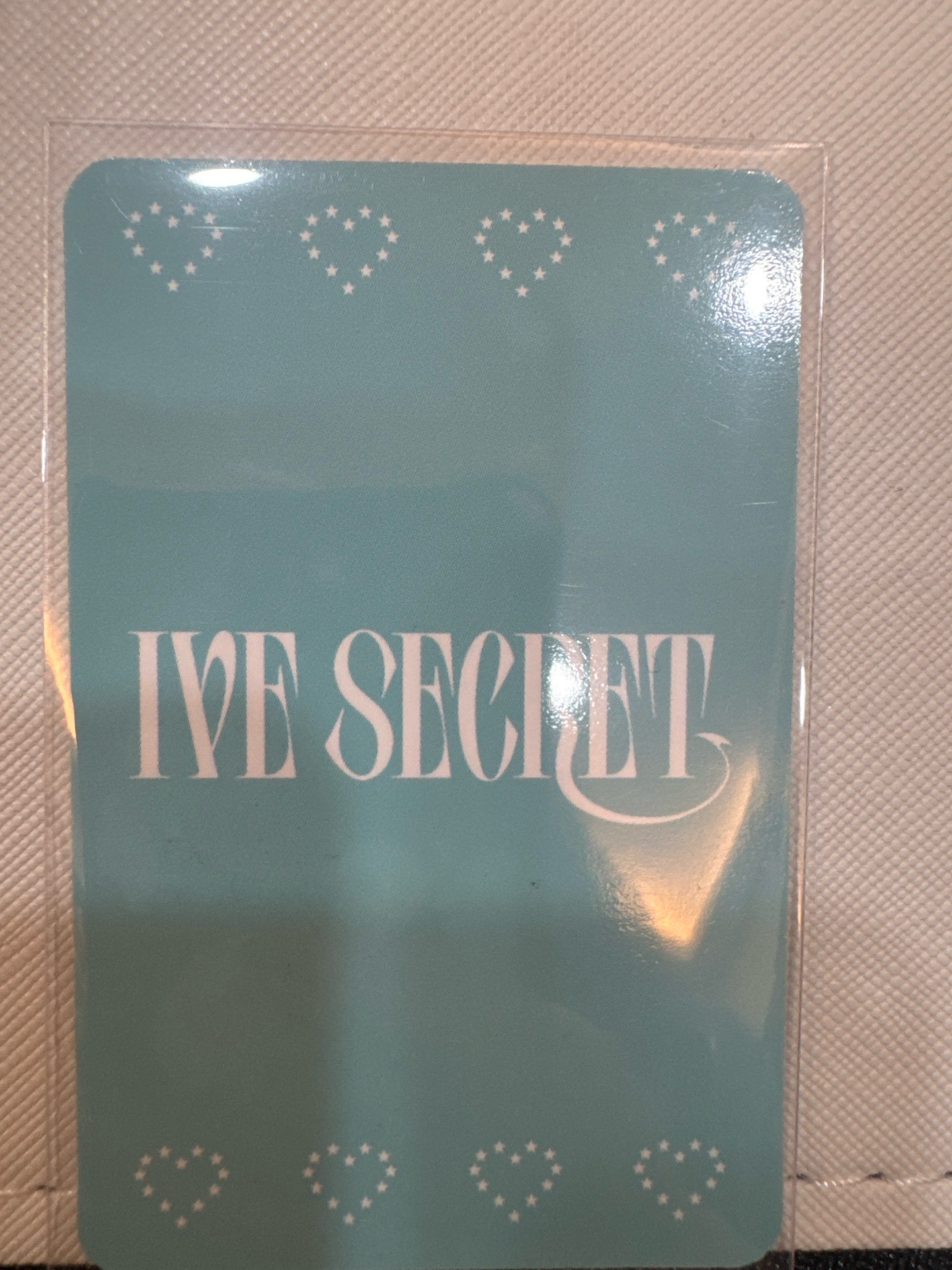IVE SECRET yeti 幸運卡 