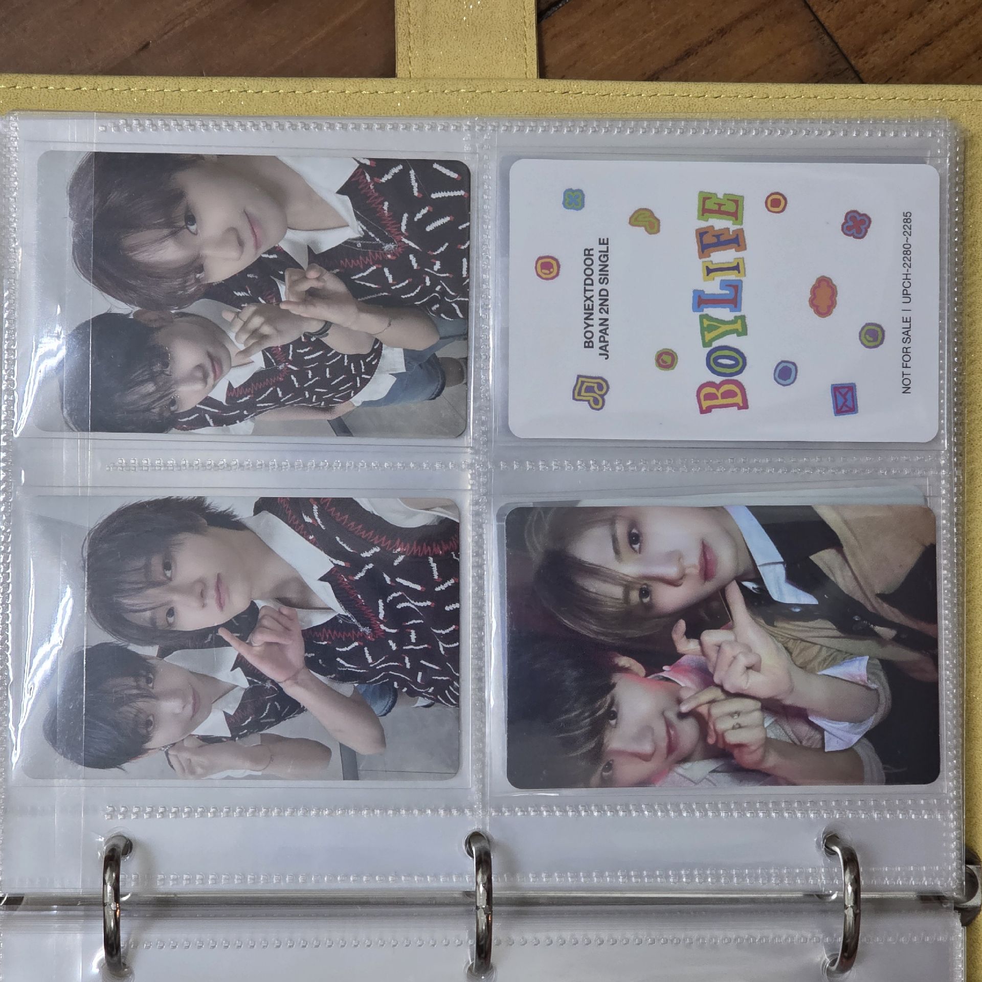 BOYNEXTDOOR 雙人卡 CP卡