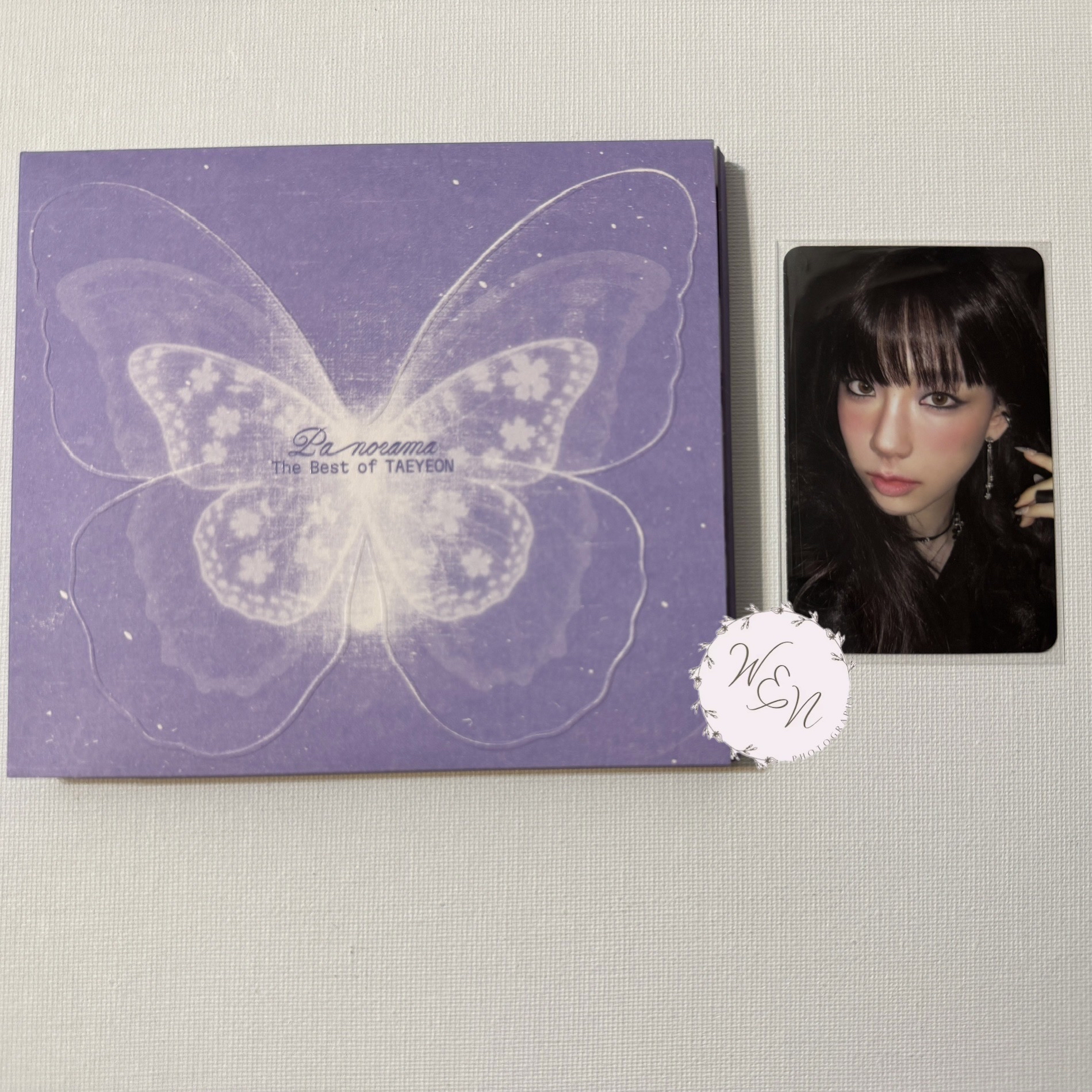 少女時代 太妍 Panorama 專輯已拆帶小卡