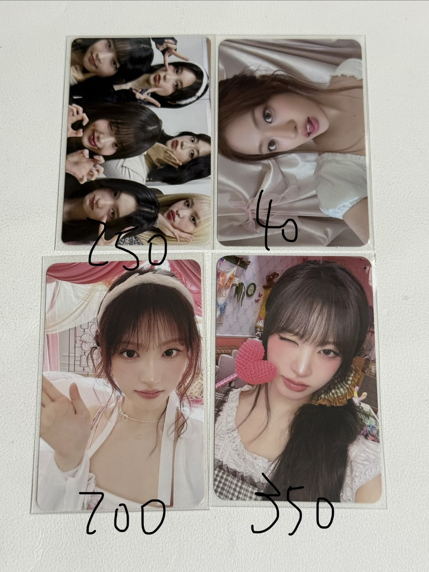 ive 團卡專卡年曆卡 俞真栗子