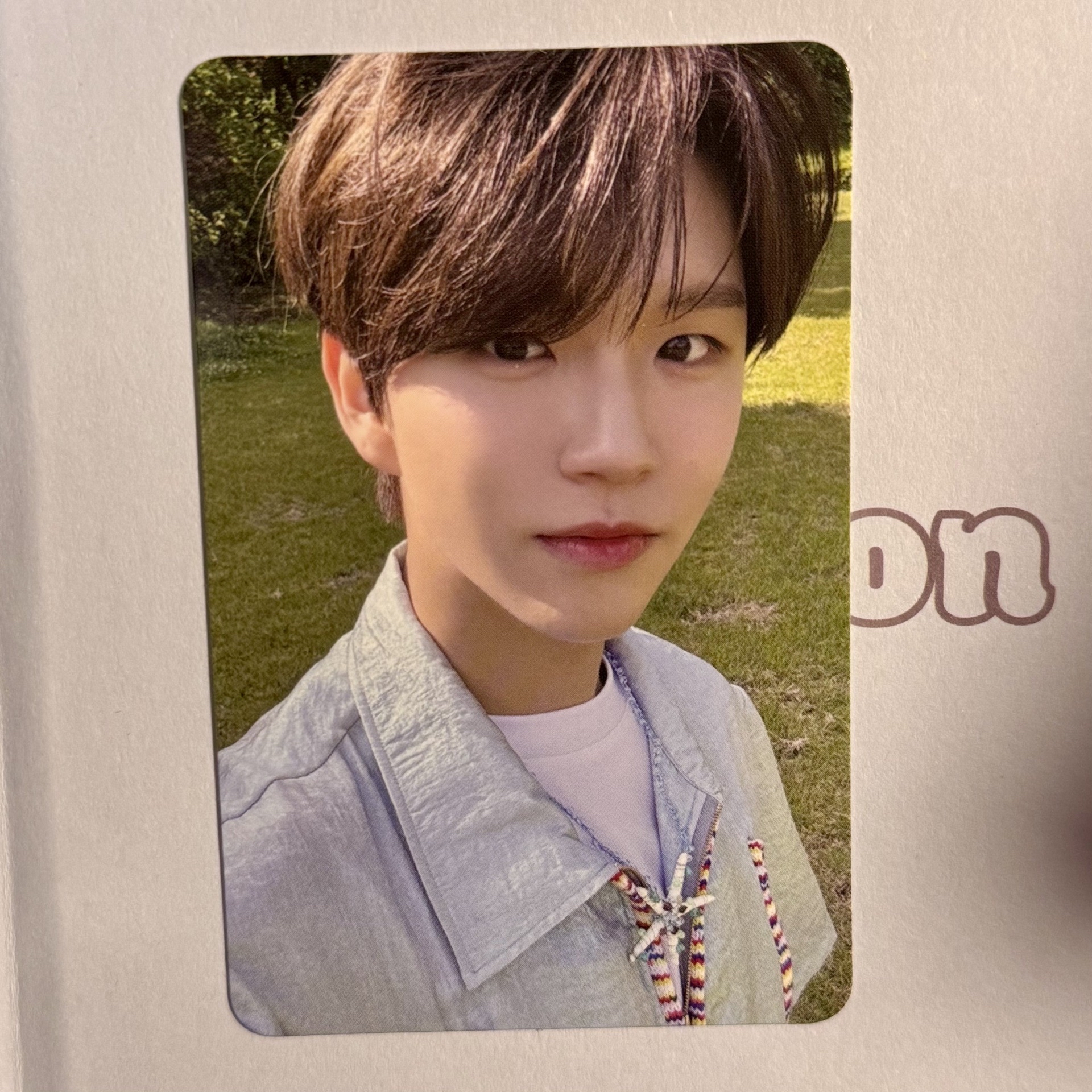 Songbird 專輯卡 Nct Wish Jaehee  letter版 專卡