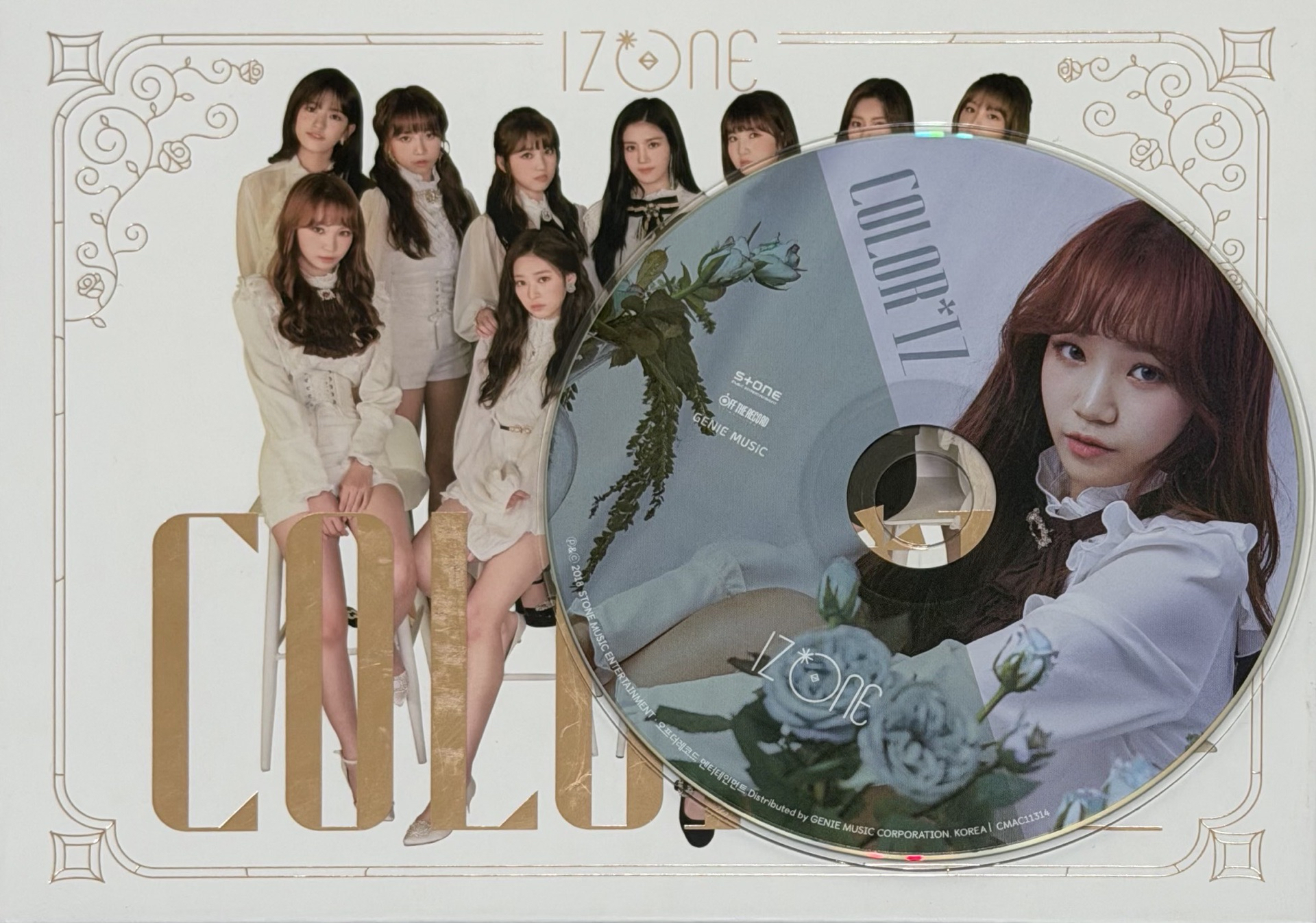 IZONE 出道專 金采源光碟空專