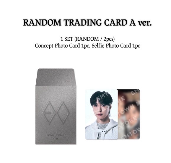 EXO 正八快閃 隨機卡包