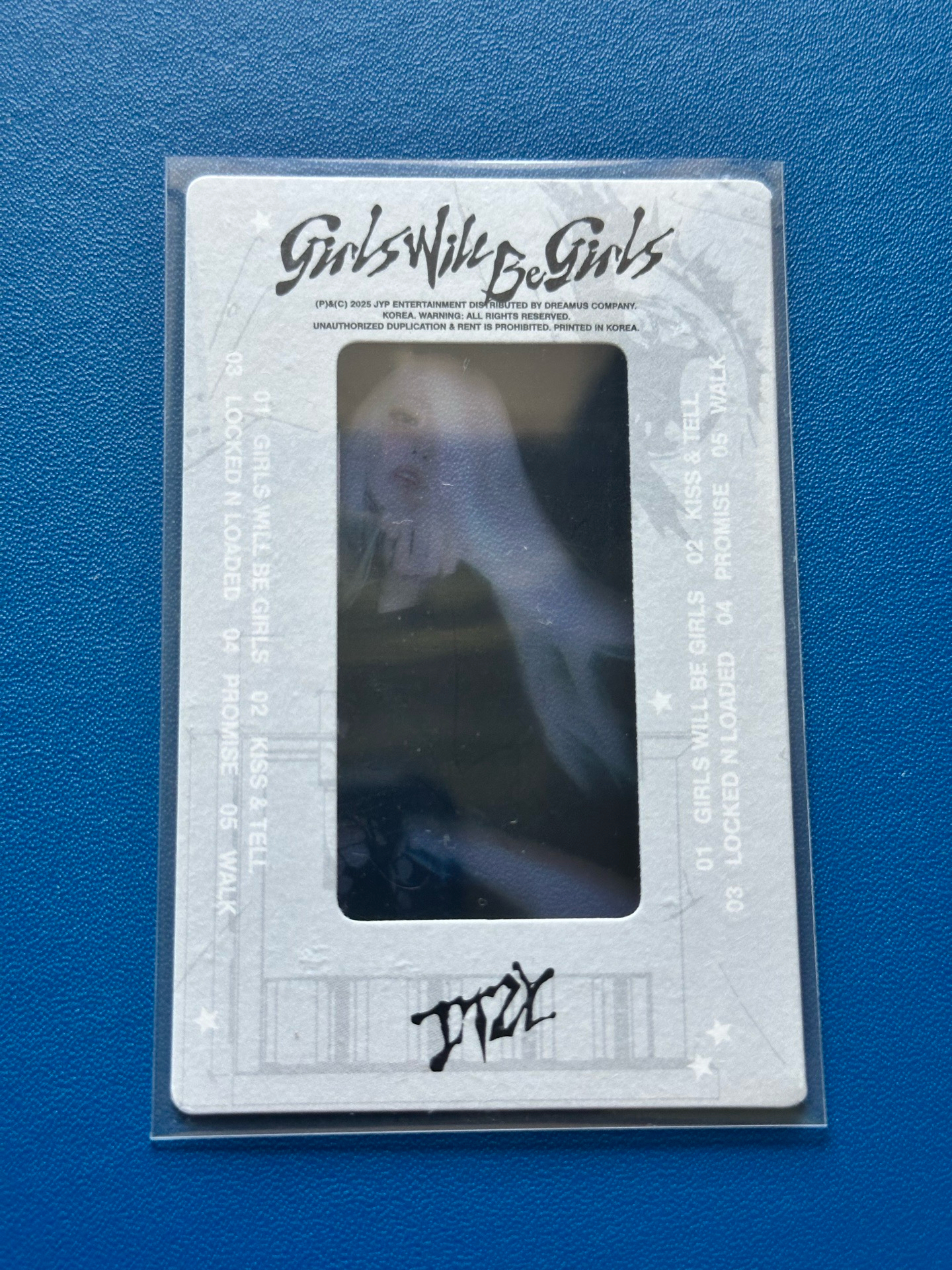 GWBG  預購禮 膠片