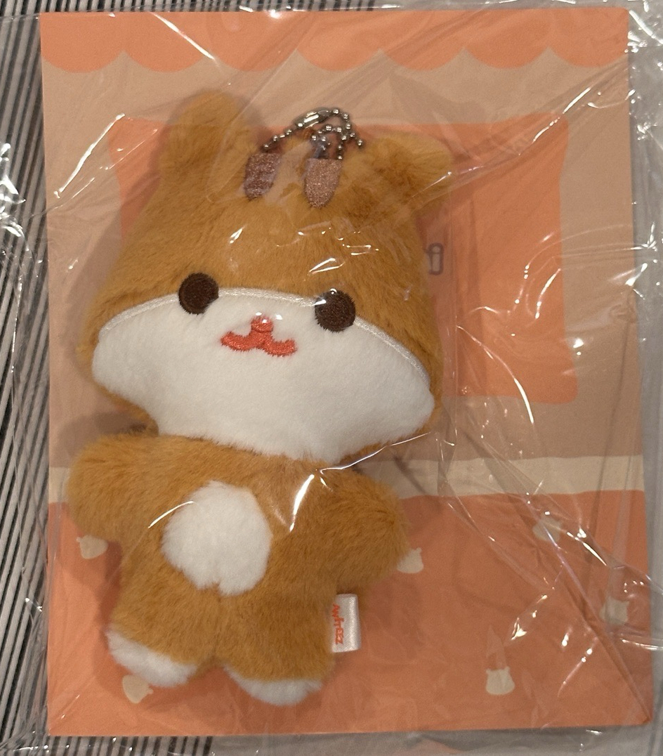 ANITEEZ IN TREASURE 吊娃 FLAT FUR PLUSH