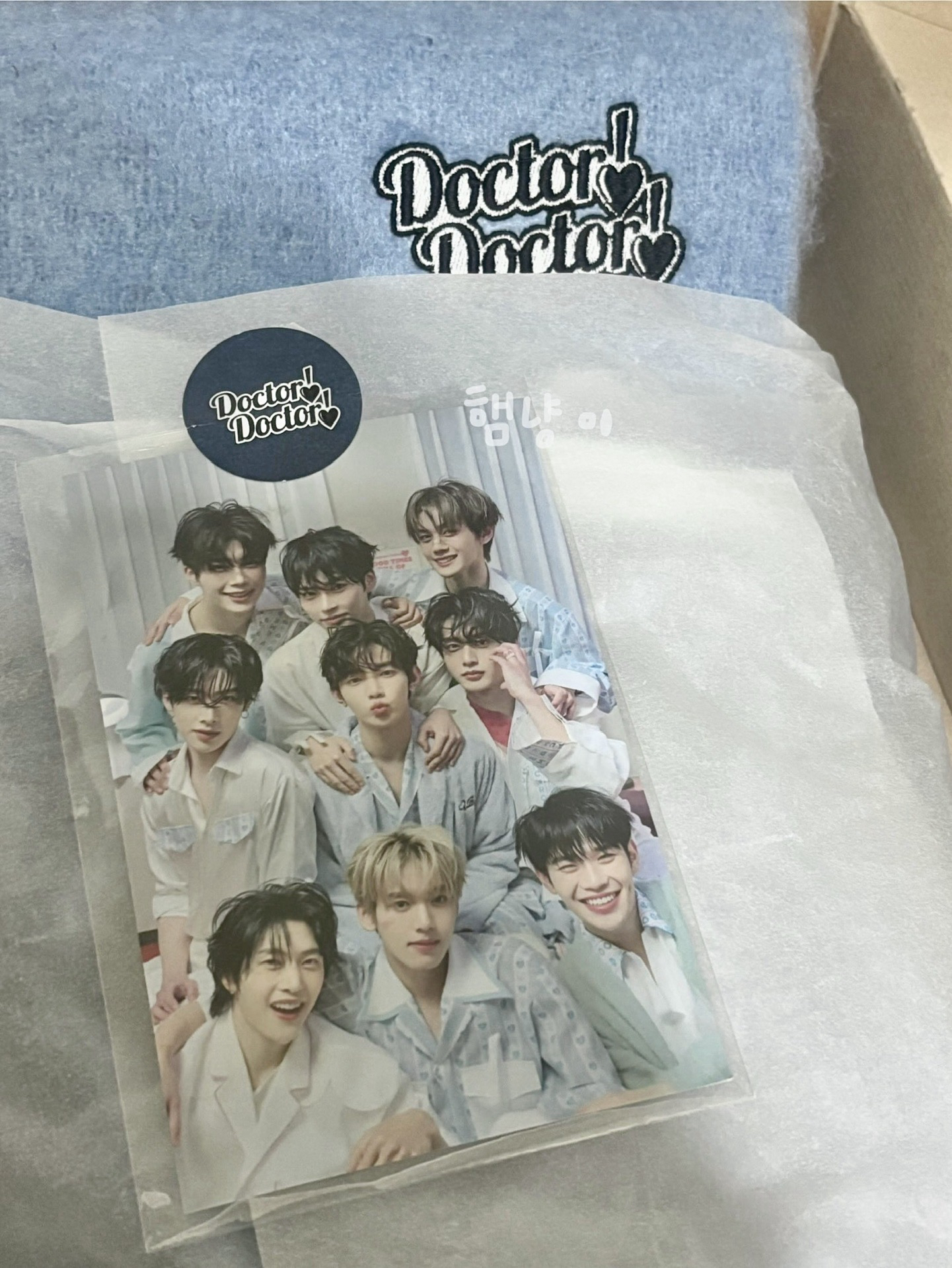 迷五 圍巾逆應援 明信片🧣🩵