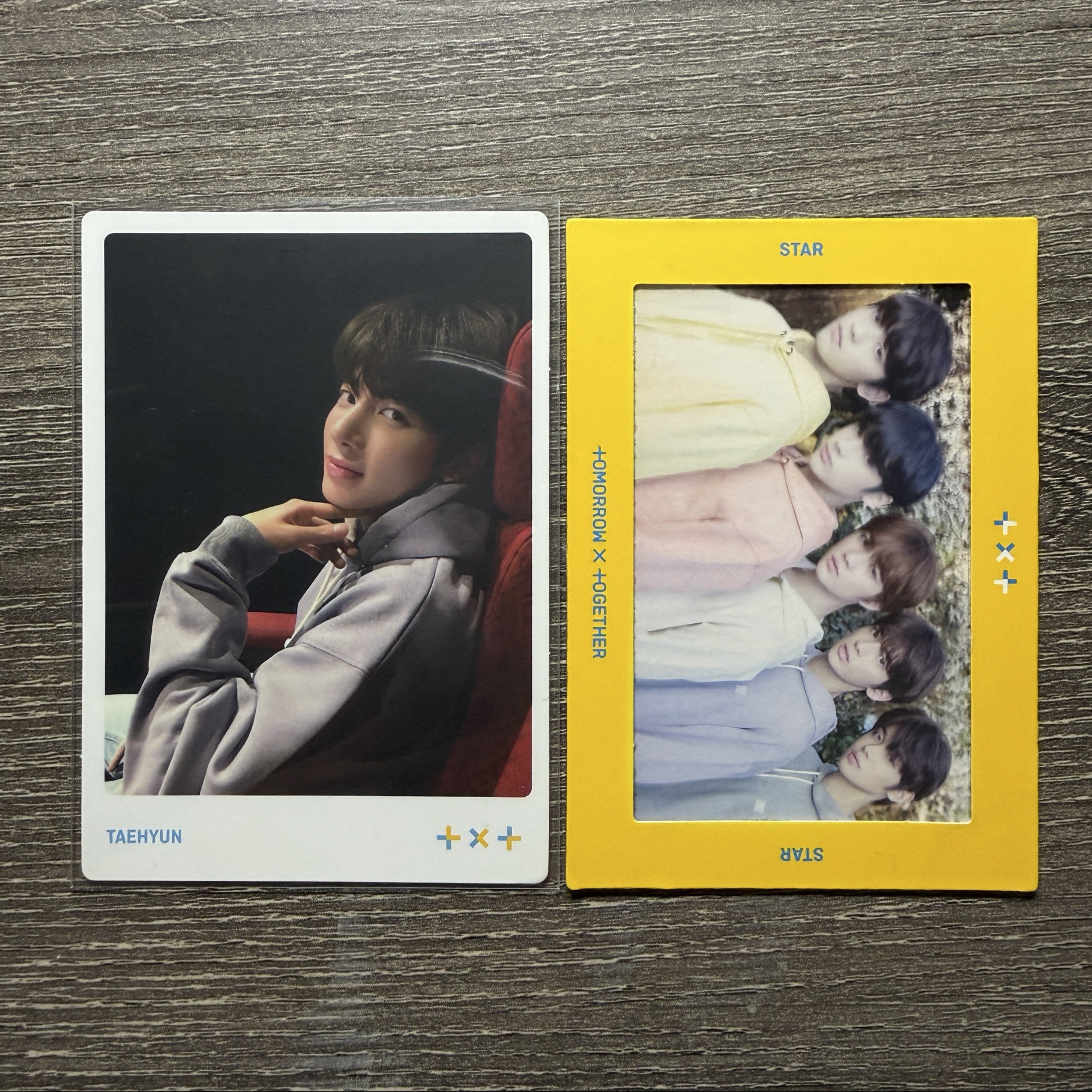 TXT 迷一 專輯卡  透明卡