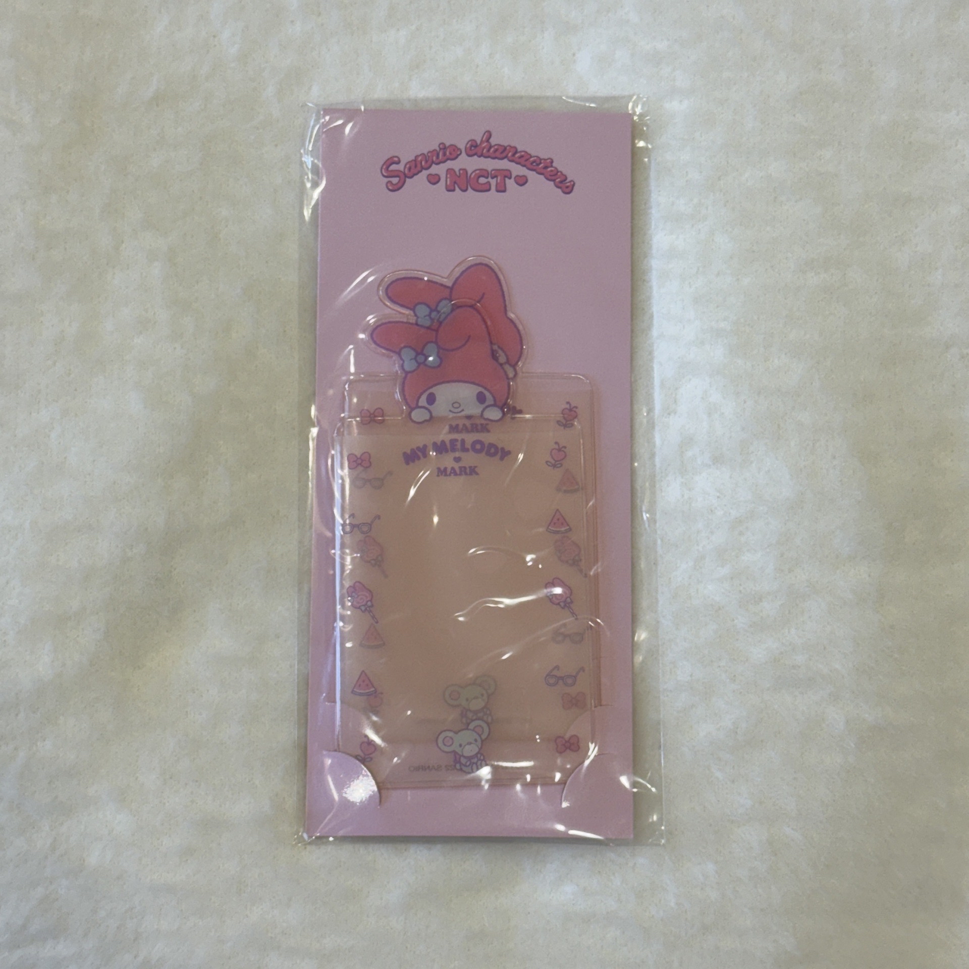 NCT Mark Jeno 李馬克 李帝努 三麗鷗聯名 卡套