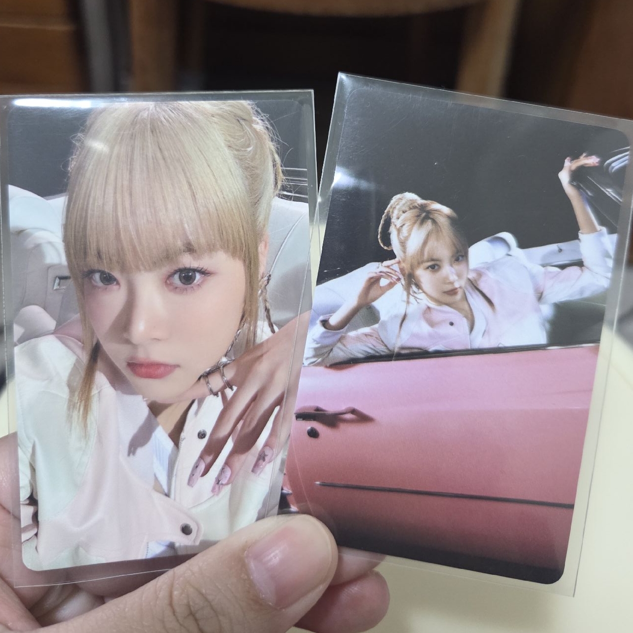 LE SSERAFIM 恩採 EUNCHAE Perfect Night QQ音樂 特典卡 qr卡