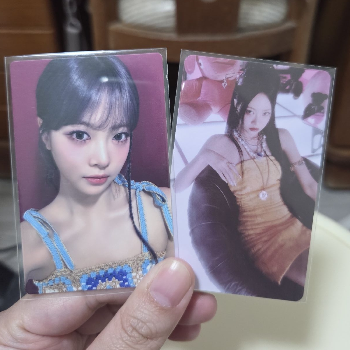 LE SSERAFIM 恩採 EUNCHAE EASY QQ音樂 特典卡 qr卡