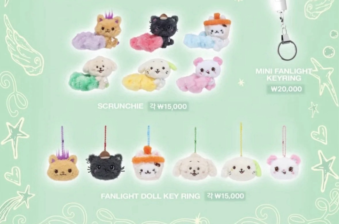 wish 一巡 髮圈 糰子