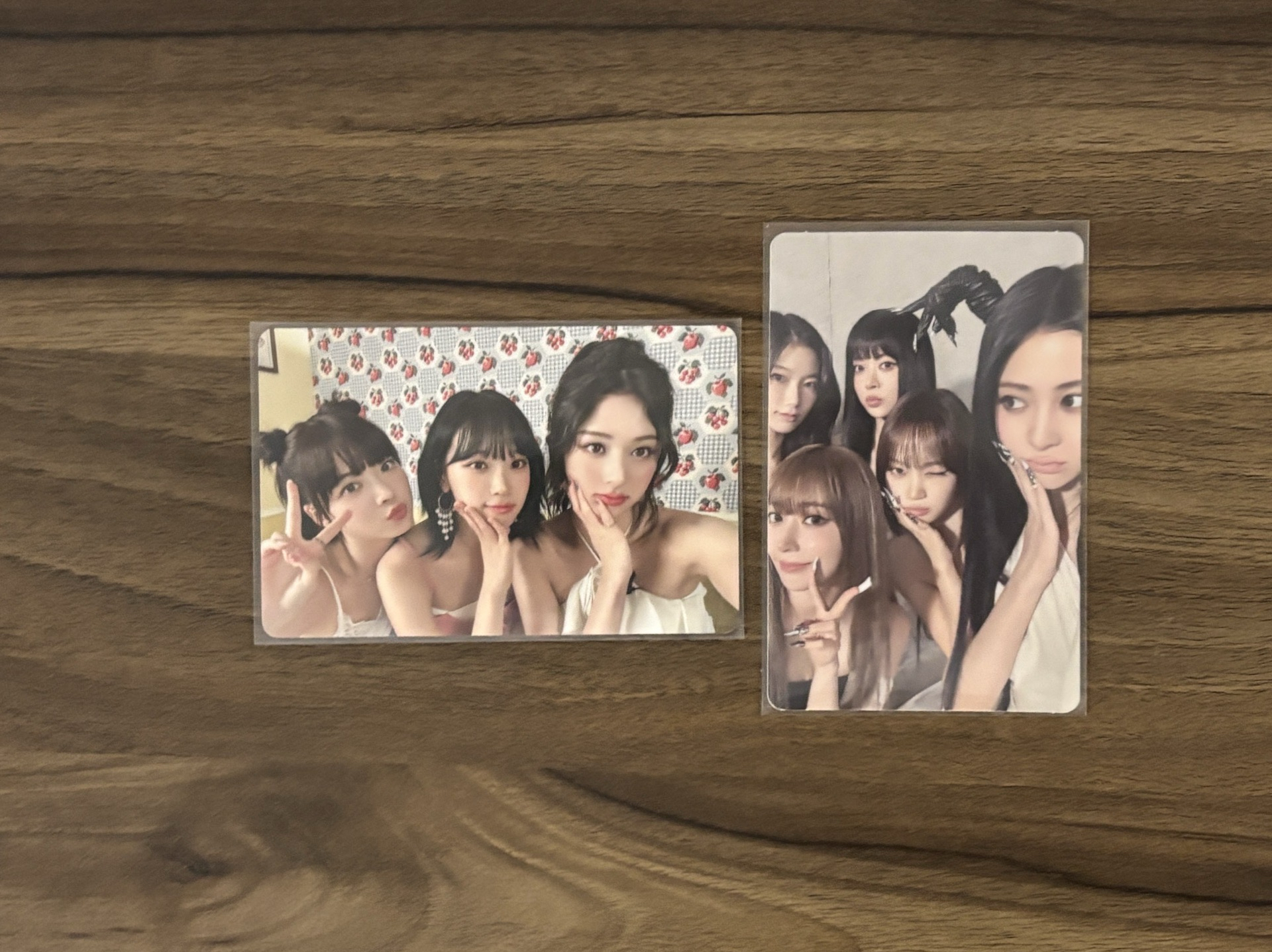 LE SSERAFIM 三人卡/團卡