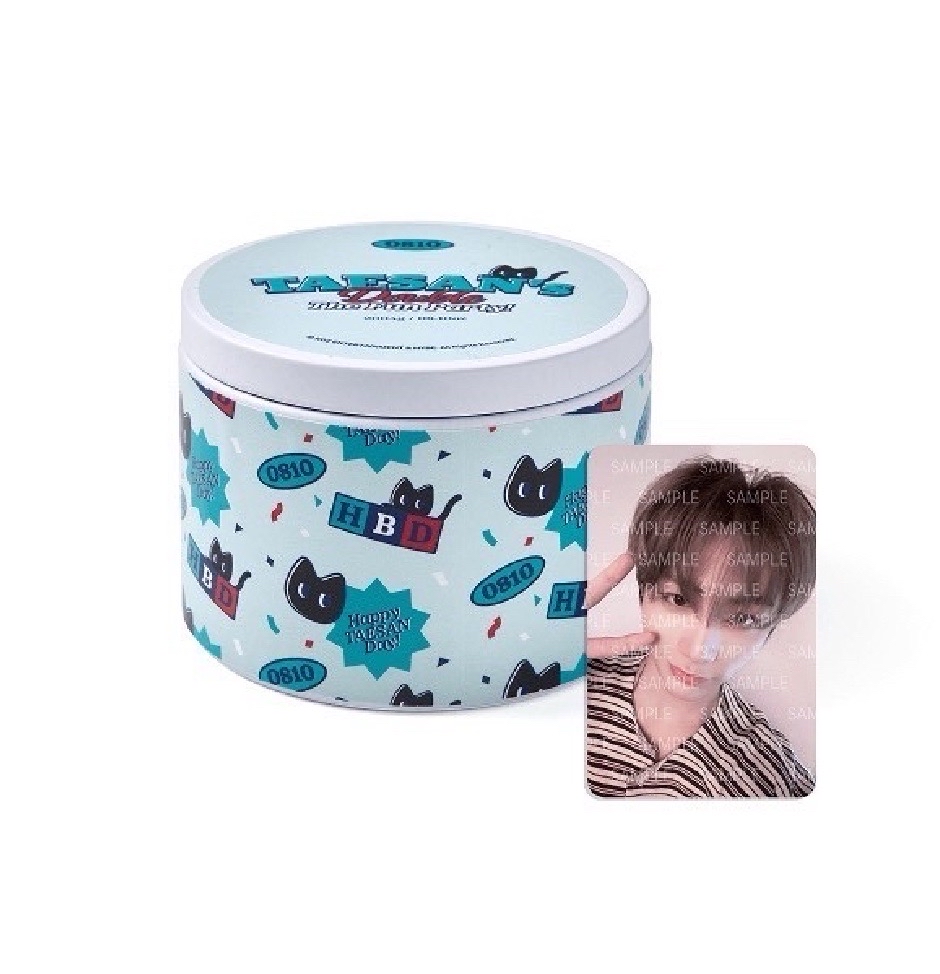 🐧韓泰山 25生日周邊蠟燭 含卡