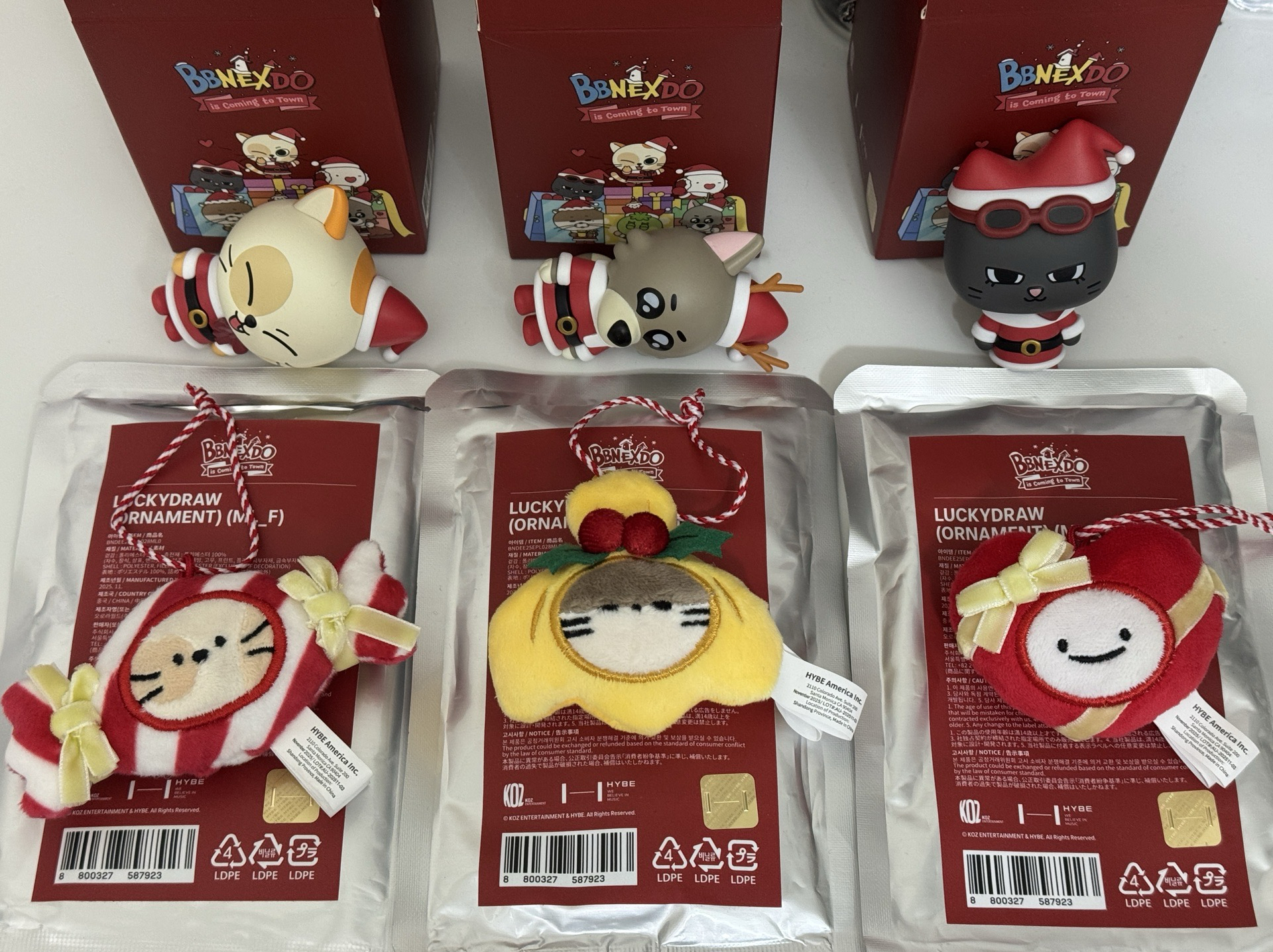 BND｜BBNEXDO聖誕公仔、LD吊飾