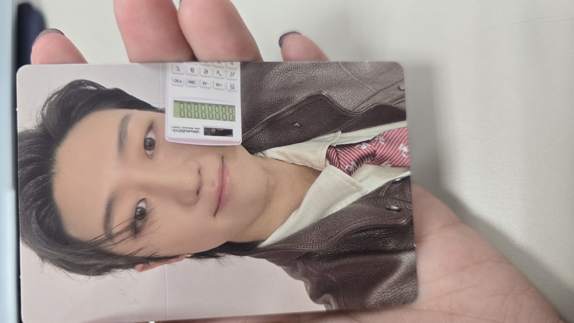 The8專輯卡（背面粉