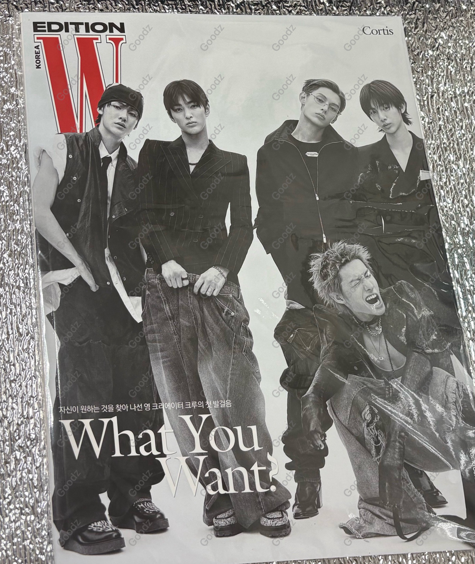 CORTIS W雜誌（A版）+ DAZED ELLE GQ 安乾鎬封面