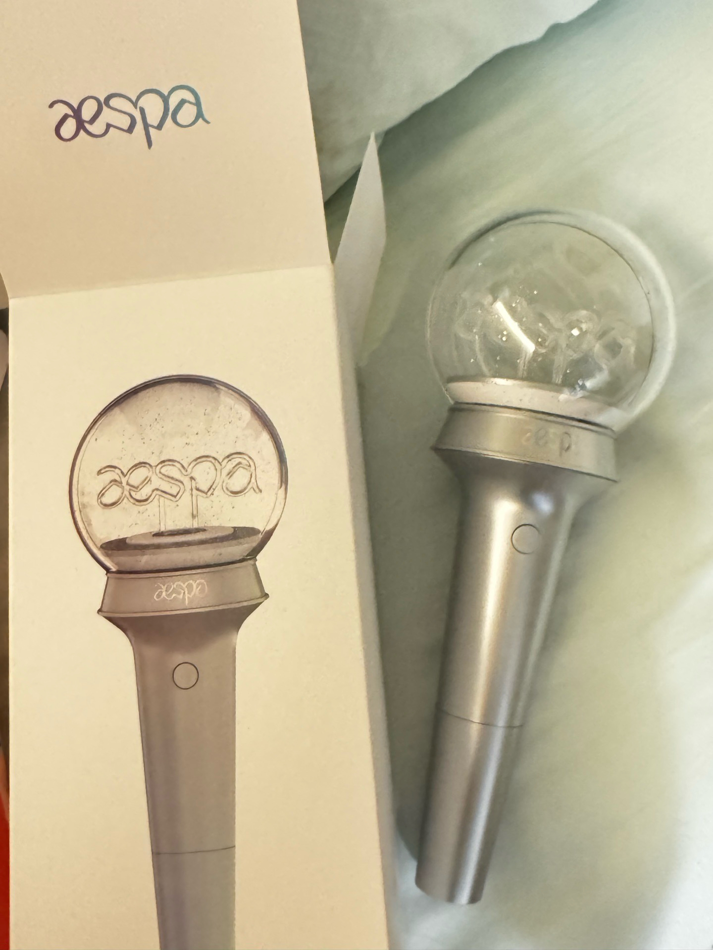 ⚡️aespa 第一代手燈 fanlight 演唱會 手燈 僅拆檢