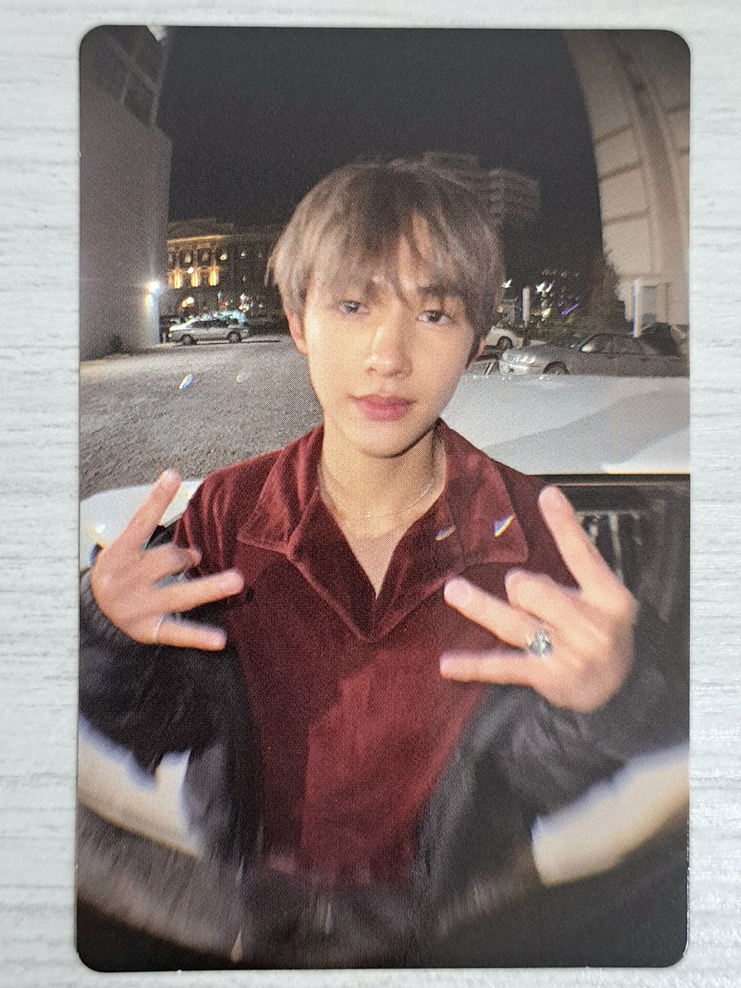 迷一 Kpop Nara 預售 特典卡 美網 魚眼炫